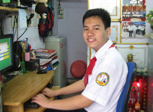 Anti Hacker nhí là "Công dân trẻ tiêu biểu Thành phố"